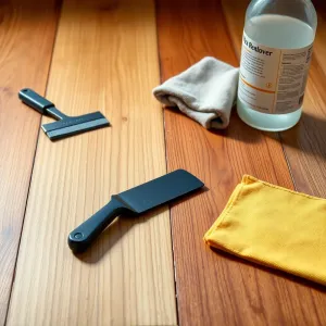 Jak usunąć wosk z podłogi drewnianej