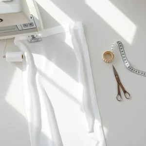 Jak uszyć panel z firanki