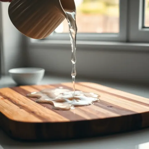 Jak wyczyścić drewnianą deskę do krojenia