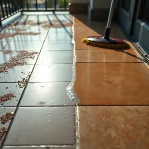 Jak wyczyścić płytki balkonowe