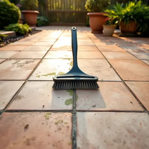 Jak wyczyścić płytki ogrodowe