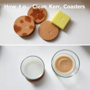 Jak wyczyścić podkładki korkowe