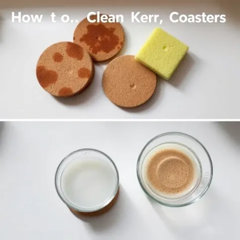 Jak wyczyścić podkładki korkowe