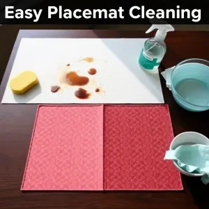 Jak wyczyścić podkładki na stół