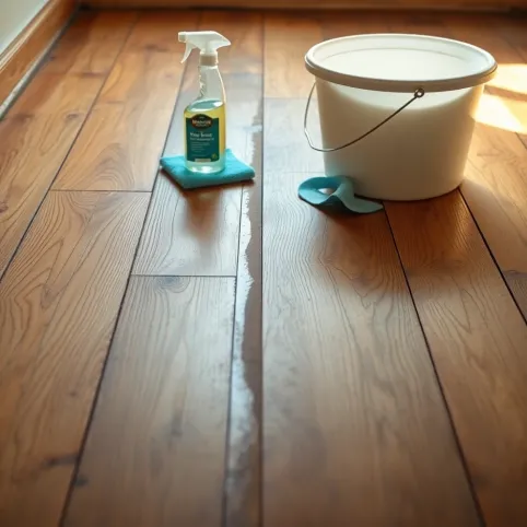 Jak wyczyścić starą drewnianą podłogę