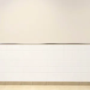 Jak wykończyć płytki w połowie ściany