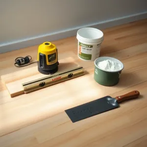 jak wypoziomować podłogę pod panele