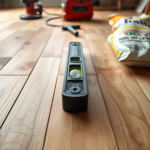 Jak wyrównać krzywa podłogę drewnianą