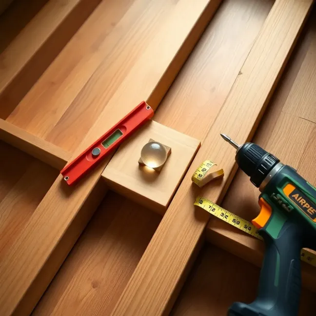 Jak wyrównać podłogę na legarach