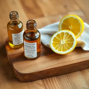 Jak zabezpieczyć drewnianą deskę do krojenia