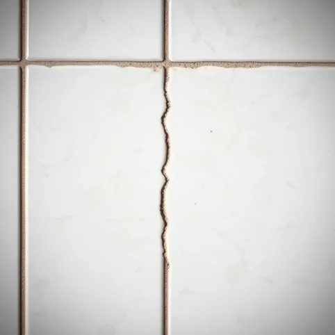 Jak zamaskować pękniętą płytkę