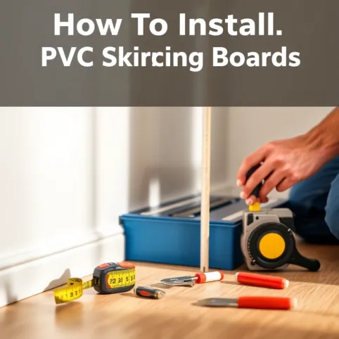 Jak zamontować listwy przypodłogowe PCV