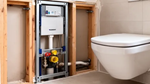 jak zamontować stelaż geberit