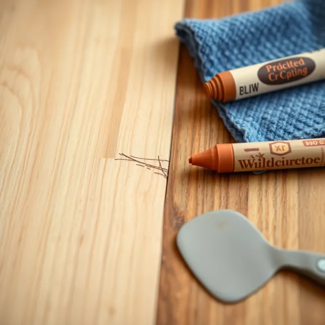 Jak zlikwidować rysy na panelach podłogowych