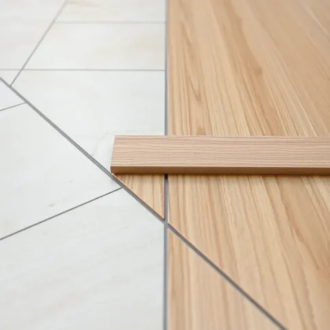 jak zniwelować różnicę poziomów między płytkami a panelami