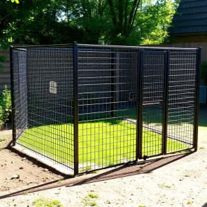 Jak zrobić kojec dla psa z paneli ogrodzeniowych