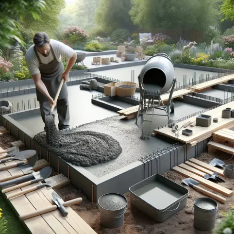 jak zrobić taras betonowy