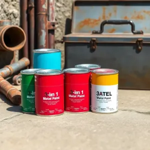 Jaka farba do metalu bez podkładu