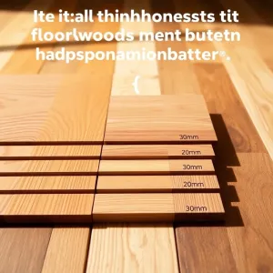 Jaka grubość deski na podłogę na legarach