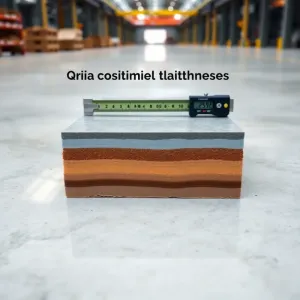 Jaka grubość posadzki przemysłowej