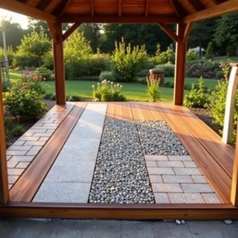 Jaka podłoga do altany ogrodowej