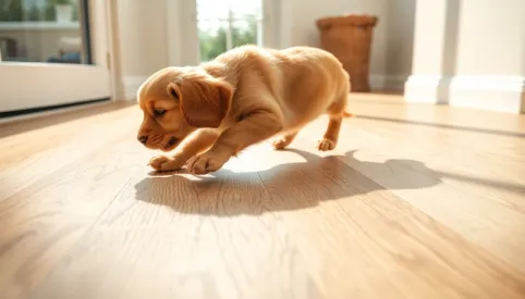 Jaka podłoga przy psie