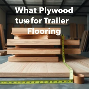 Jaka sklejka na podłogę do przyczepki