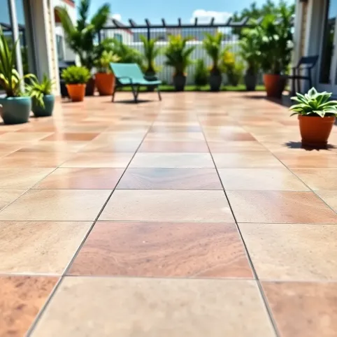 Jaka żywica na płytki tarasowe