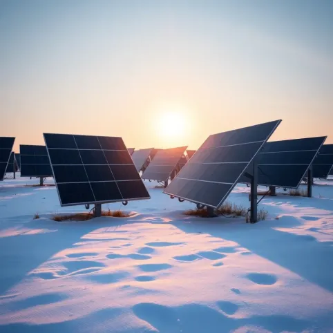 Jaki kąt nachylenia paneli fotowoltaicznych zimą