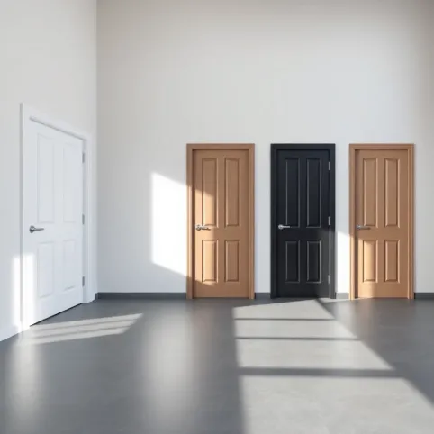 Jaki kolor drzwi do szarej podłogi