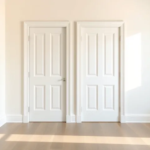 Jaki kolor listew przypodłogowych do białych drzwi