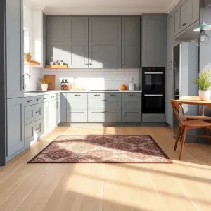 Jaki kolor podłogi do szarych mebli kuchennych