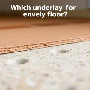 Jaki podkład pod panele na nierówną podłogę