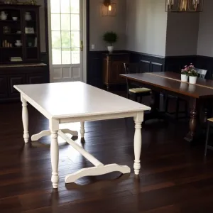 Jaki stół do ciemnej podłogi