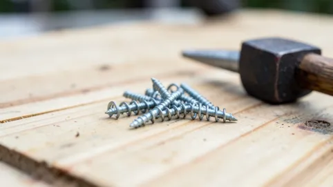 Jakie gwoździe do deskowania dachu