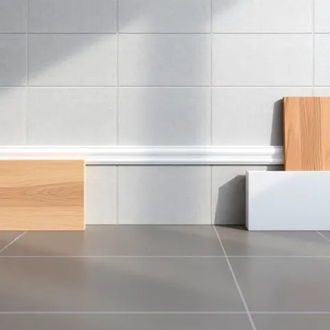 Jakie listwy przypodłogowe do szarych płytek