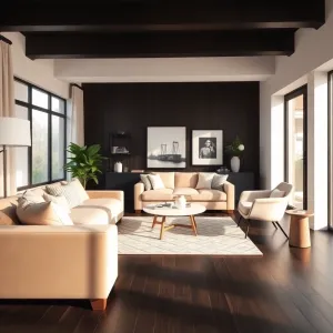 jakie meble do ciemnej podłogi