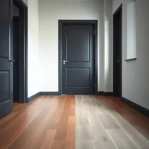 Jakie panele do ciemnych drzwi