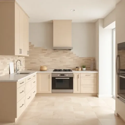 Jakie płytki do beżowej kuchni