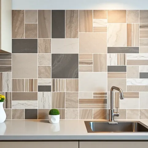 Jakie płytki do kuchni na ścianę