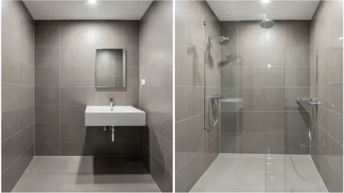 jakie płytki do łazienki matowe czy błyszczące