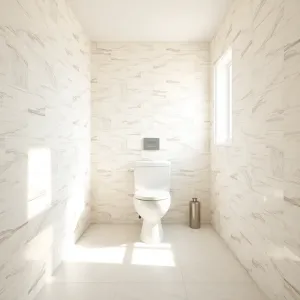 Jakie płytki do małej toalety