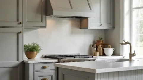 jakie płytki do szarej kuchni