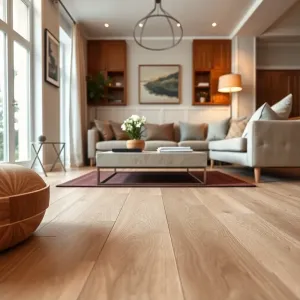 Jakie płytki drewnopodobne do salonu