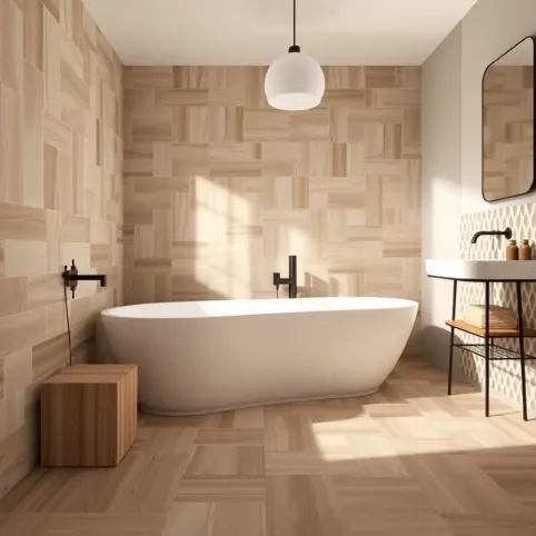 Jakie płytki na podłogę do małej łazienki