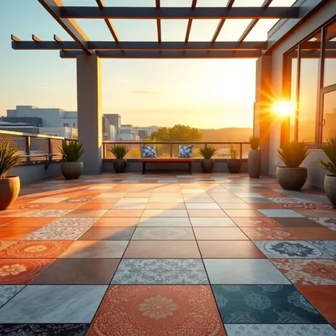 Jakie płytki na taras zewnętrzny