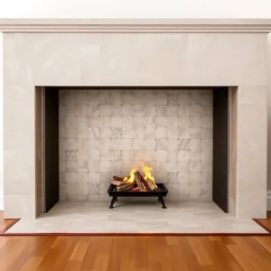 Jakie płytki wokół kominka