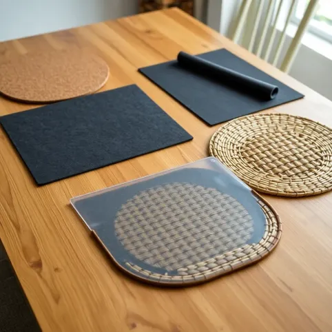 Jakie podkładki na drewniany stół