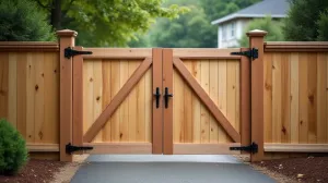 Jakie słupki do furtki panelowej