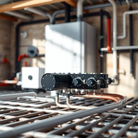 Jakie zasilanie do rozdzielacza podłogówki